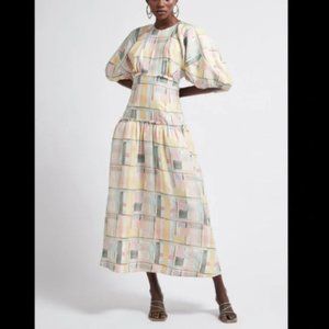 aje clover corded midi dress Aje | Dresses | Aje Clover Corded Midi Dress In Oak Moss Nwt Size 2